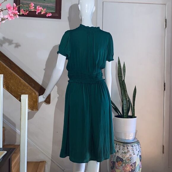 ANTHROPOLOGIE Merida Smocked Mini Dress - Picture 4 of 6